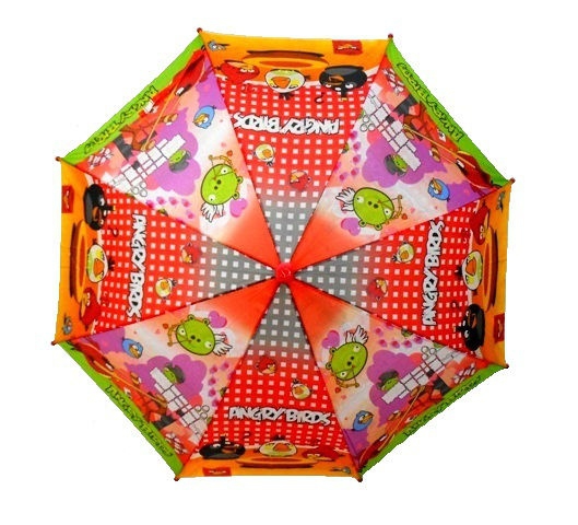 PARASOL DLA DZIECKA PARASOLKA PRZECIWDESZCZOWA ANGRY BIRDS