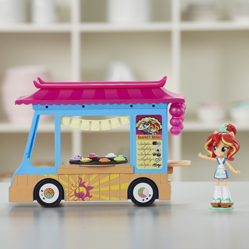 PONY EQUESTRIA GIRLS MINI ZESTAW SUSHI TRUCK - obrazek 9