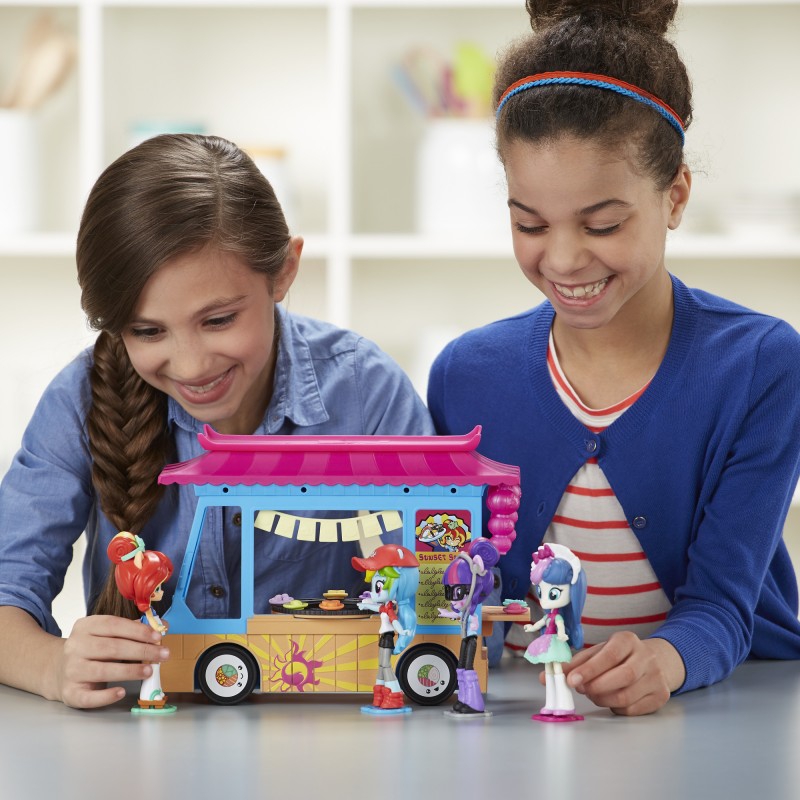 PONY EQUESTRIA GIRLS MINI ZESTAW SUSHI TRUCK - obrazek 6
