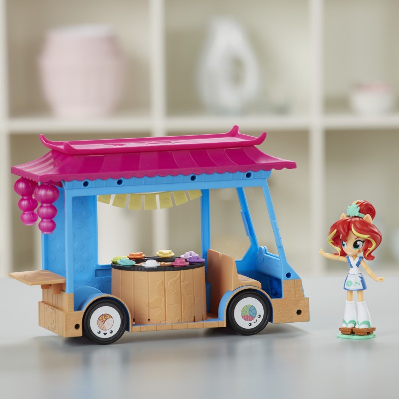 PONY EQUESTRIA GIRLS MINI ZESTAW SUSHI TRUCK - obrazek 8