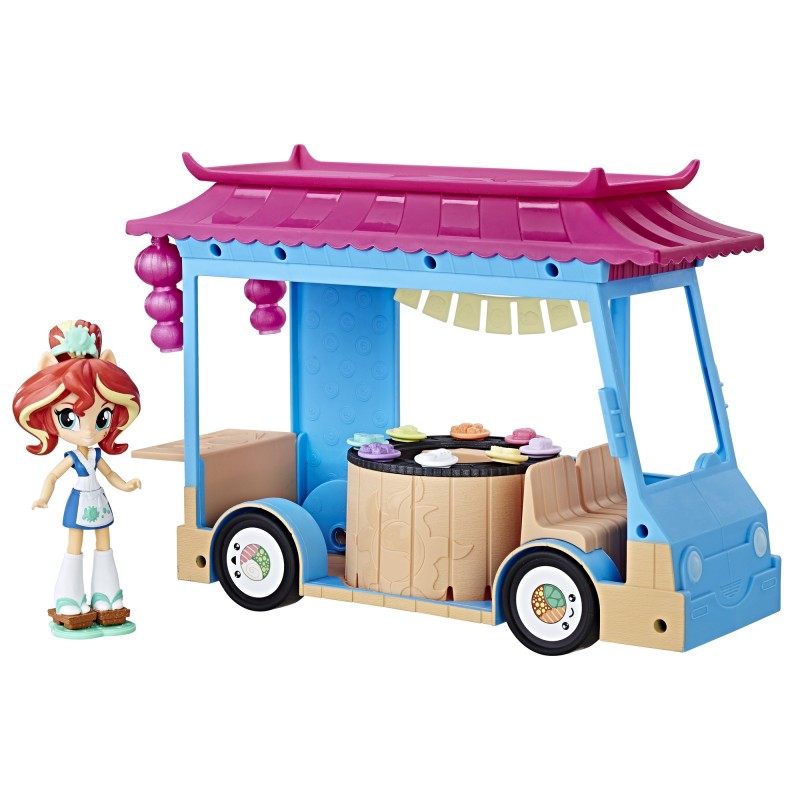 PONY EQUESTRIA GIRLS MINI ZESTAW SUSHI TRUCK - obrazek 5