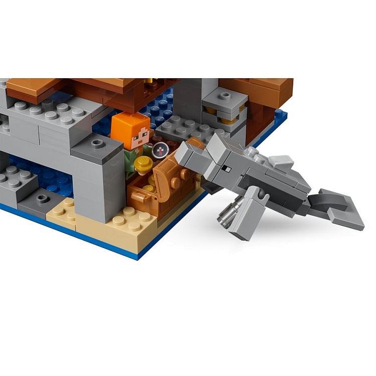 KLOCKI LEGO 21152 MINECRAFT PRZYGODA NA STATKU - obrazek 7