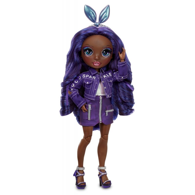 RAINBOW HIGH FASHION DOLL INDIGO KRYSTAL B - obrazek 3