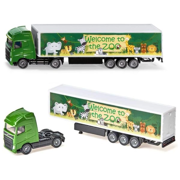 Siku 1627 ciężarówka z przyczepą, zabawki Nino Bochnia, metalowa ciężarówka zabawka dla chłopca