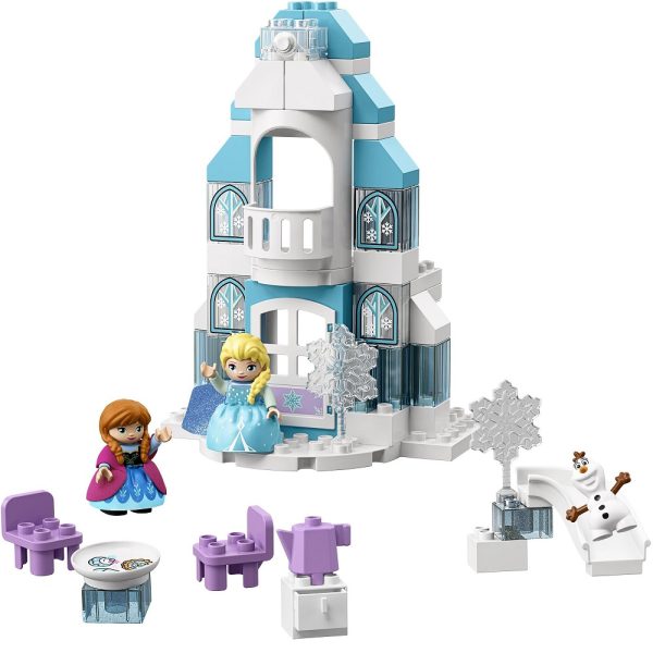 klocki lego Duplo kraina lodu 10899 Zamek z krainy lodu, zabawki Nino Bochnia, klocki lego duplo zamek, zamek anny i elsy z klocków duplo, klocki dla dziewczynki na 2 latka