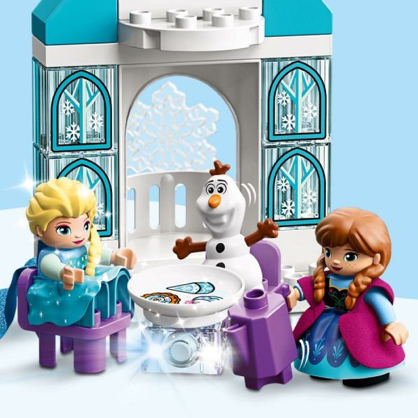 klocki lego Duplo kraina lodu 10899 Zamek z krainy lodu, zabawki Nino Bochnia, klocki lego duplo zamek, zamek anny i elsy z klocków duplo, klocki dla dziewczynki na 2 latka