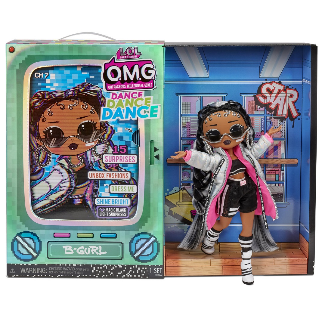 LALECZKA LOL SURPRISE OMG DANCE DOLL B-GURL - obrazek 4
