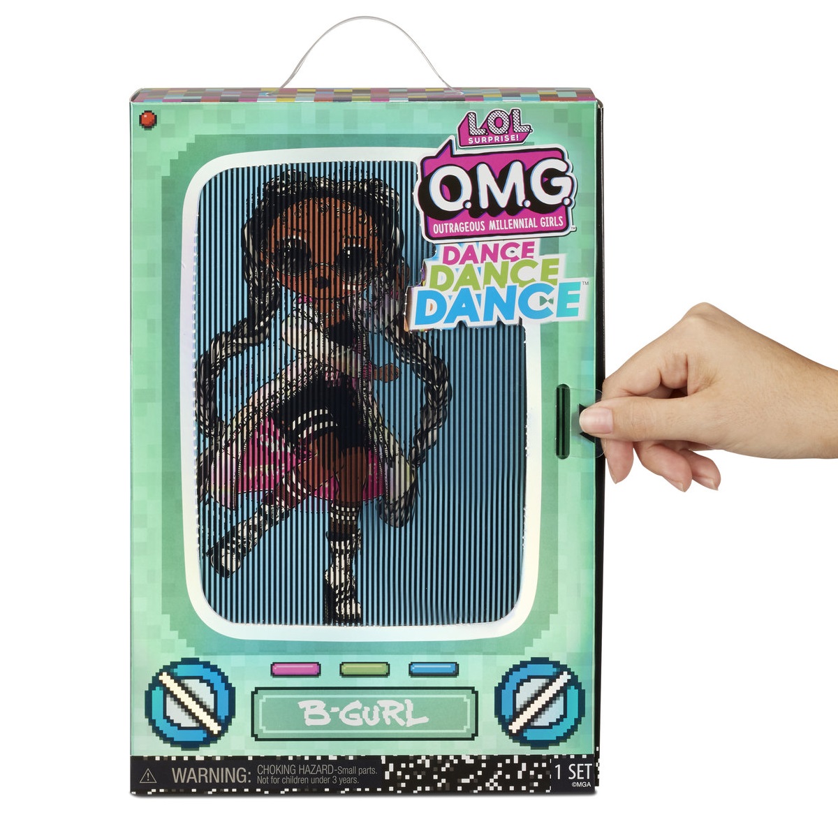 LALECZKA LOL SURPRISE OMG DANCE DOLL B-GURL - obrazek 5