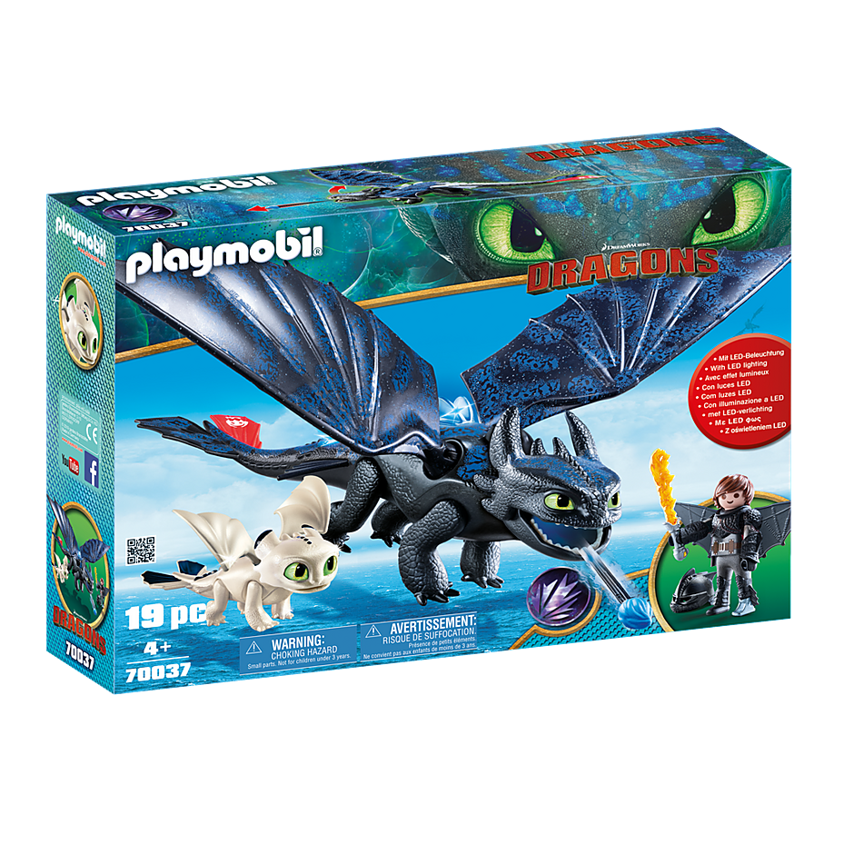 PLAYMOBIL 70037 SZCZERBATEK I CZKAWKA Z SMOKIE - obrazek 3