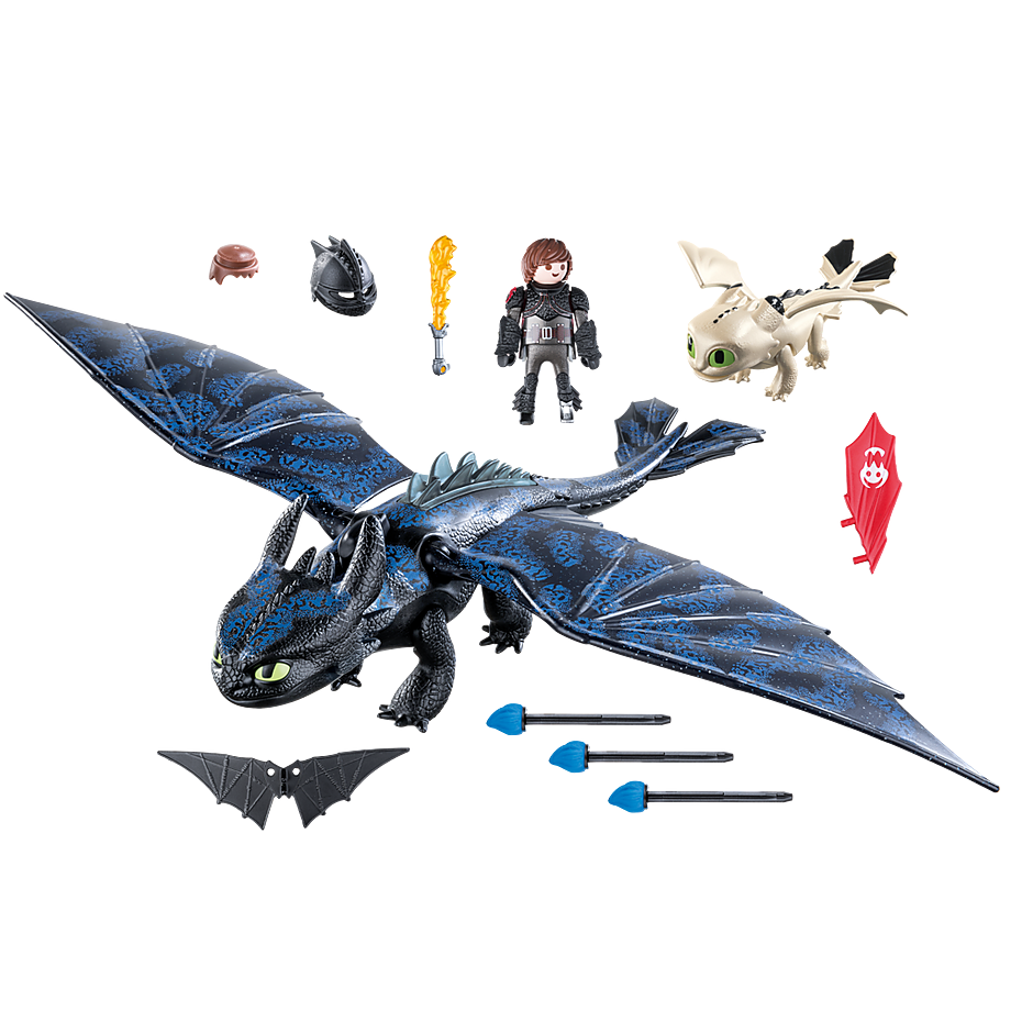 PLAYMOBIL 70037 SZCZERBATEK I CZKAWKA Z SMOKIE - obrazek 2