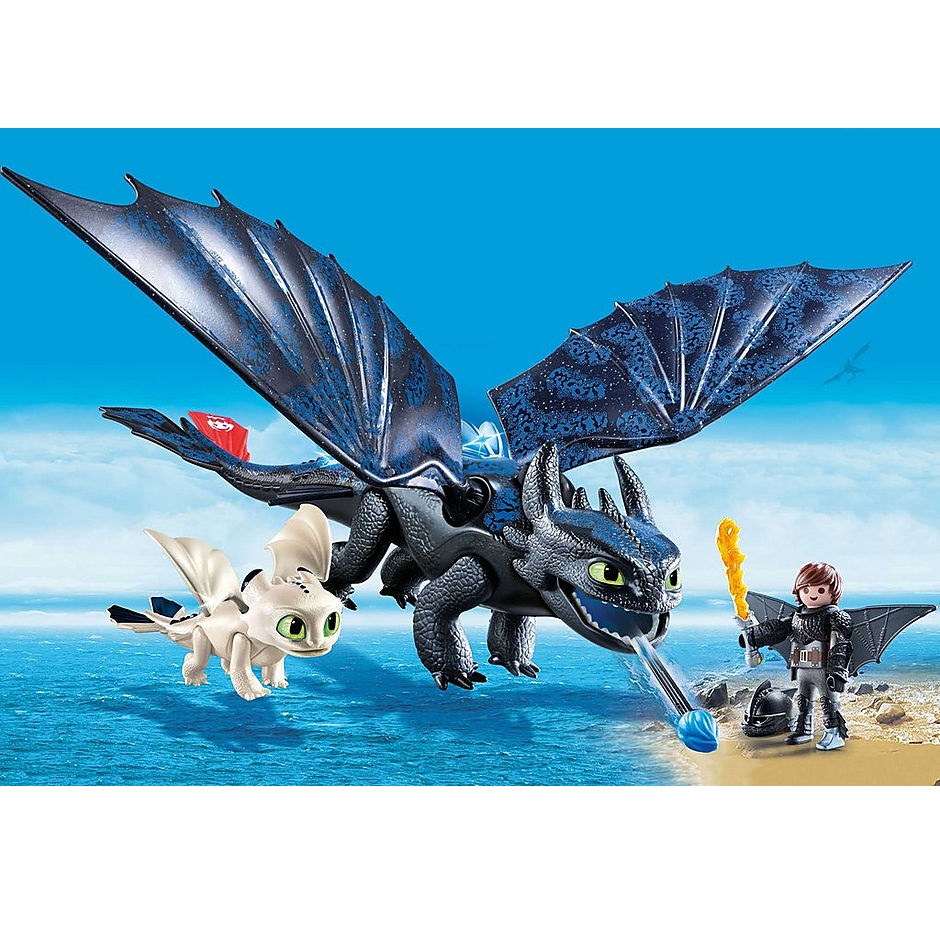 PLAYMOBIL 70037 SZCZERBATEK I CZKAWKA Z SMOKIE - obrazek 4