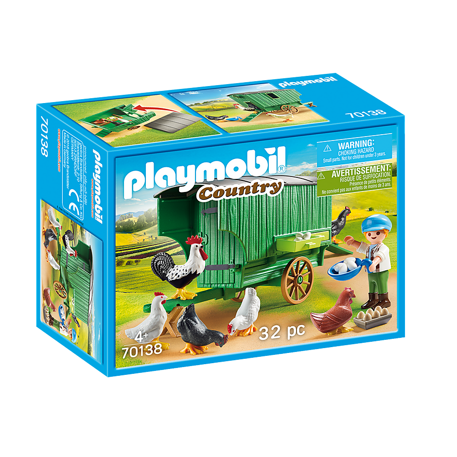 PLAYMOBIL 70138 MOBILNY KURNIK - obrazek 3