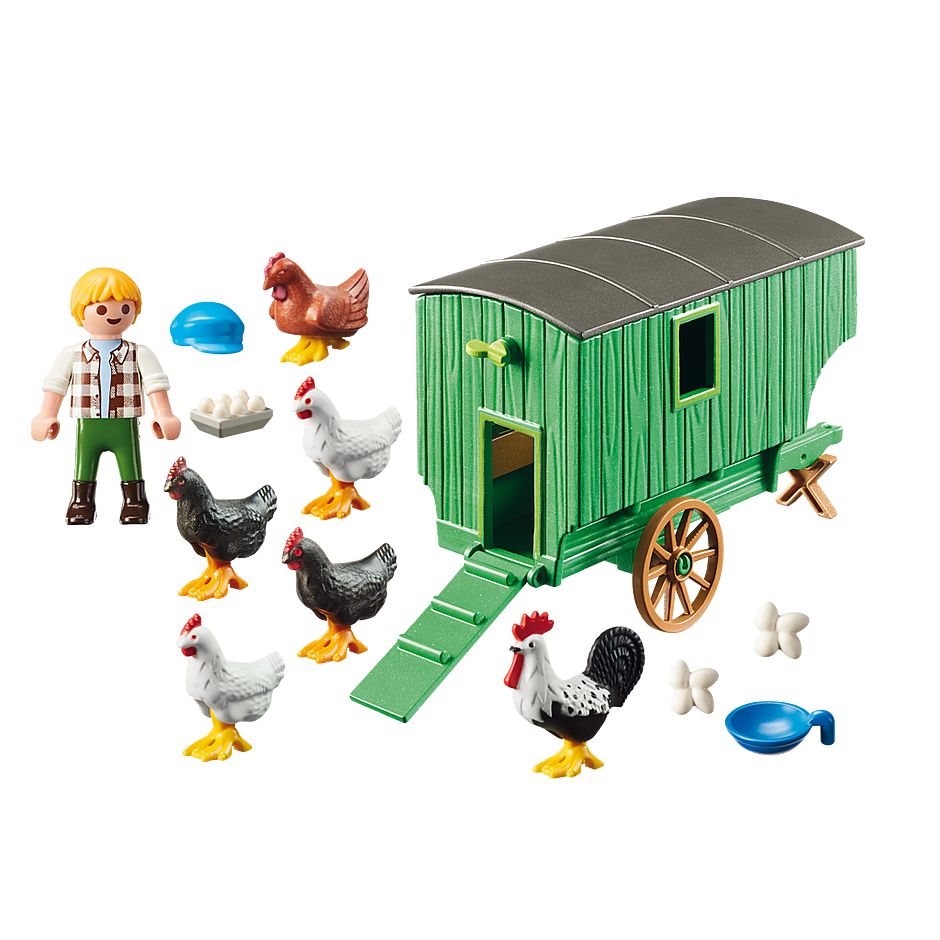 PLAYMOBIL 70138 MOBILNY KURNIK - obrazek 2