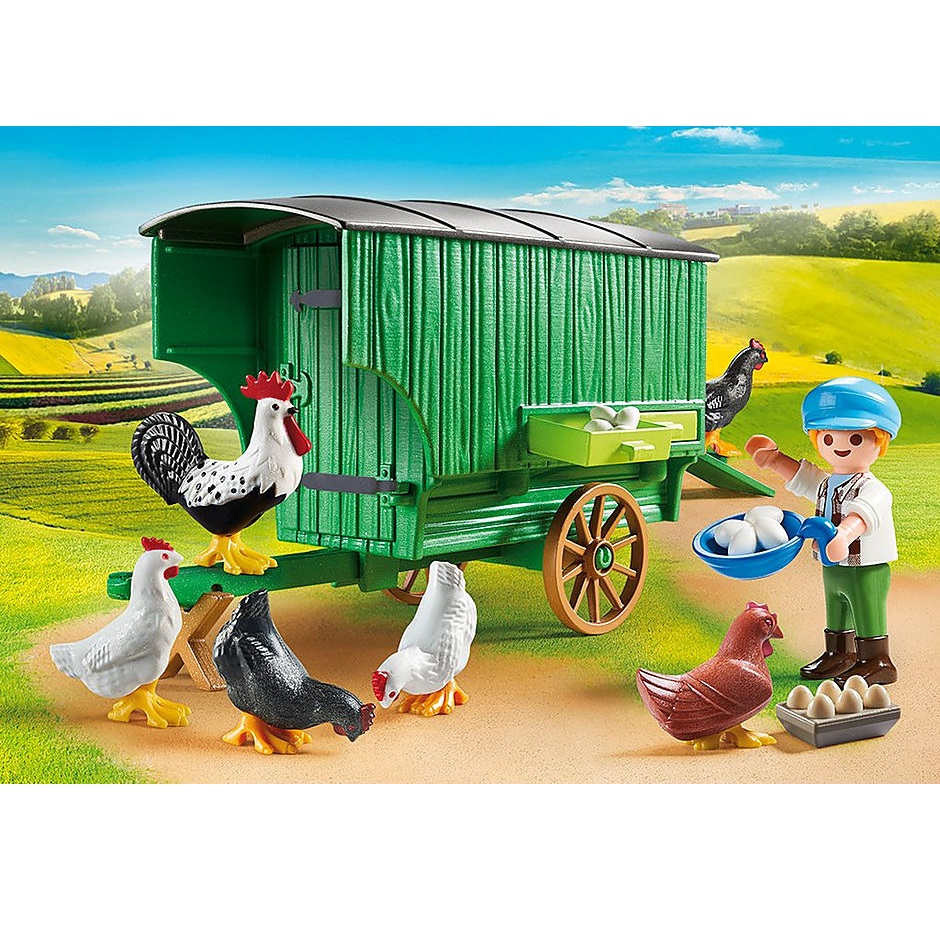 PLAYMOBIL 70138 MOBILNY KURNIK - obrazek 4