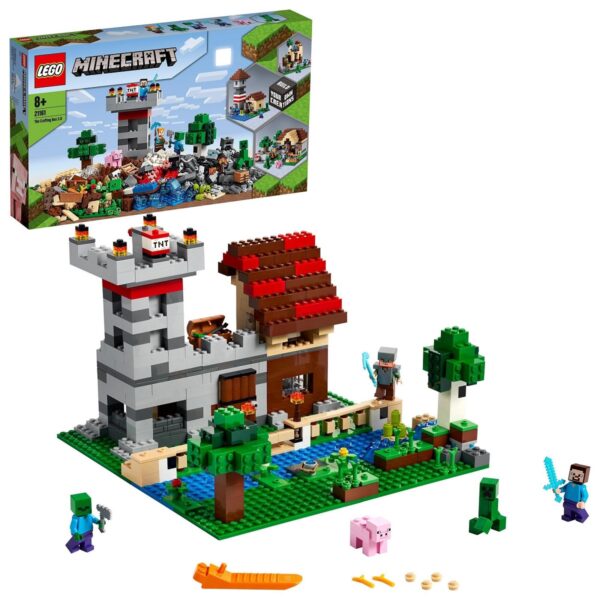 klocki lego Minecraft 21161 Kreatywny warszta 3.0, klocki lego minecraft 21161, lego 21161, klocki lego dla chłopca od 8 lat, lego minecraft zabawki Bochnia