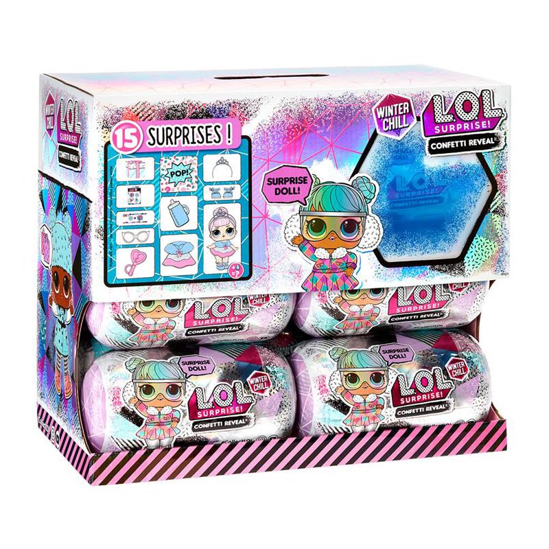 LALECZKA LOL SURPRISE WINTER CHILL CONFETTI - obrazek 4
