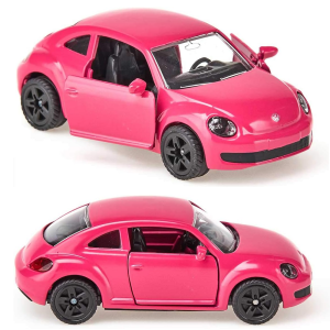 siku 1488 samochód vw beetle różowy, zabawki Nino Bochnia, metalowy samochodzik do zabawy, samochód z otwieranymi drzwiami