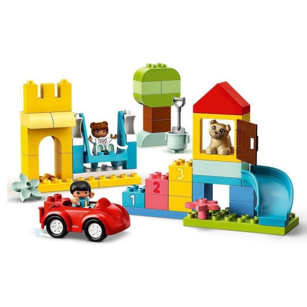 Klocki lego duplo 10914 Pudełko z klockami Deluxe, zabawki Nino Bochnia, pudełko z klockami duplo, duże klocki dla maluszków