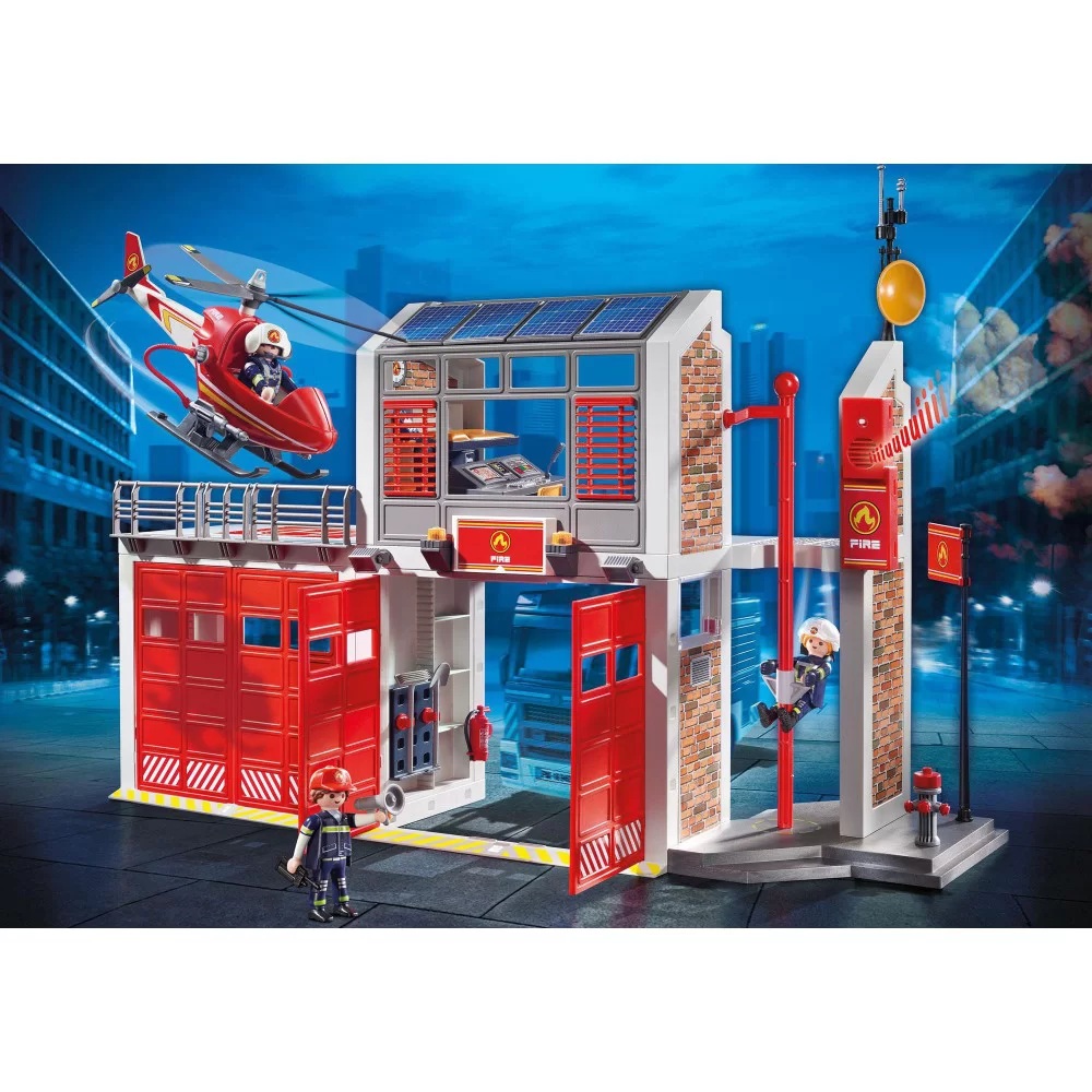 Playmobil City Action 9462 Duża remiza strażacka, zabawki Nino Bochnia, ANRE Bochnia, pomysł na prezent dla 5 latka