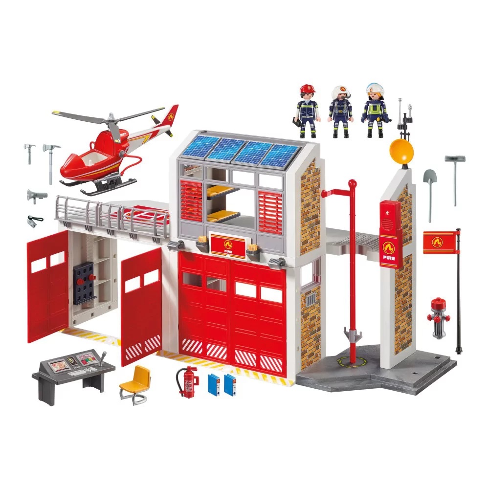 Playmobil City Action 9462 Duża remiza strażacka, zabawki Nino Bochnia, ANRE Bochnia, pomysł na prezent dla 5 latka