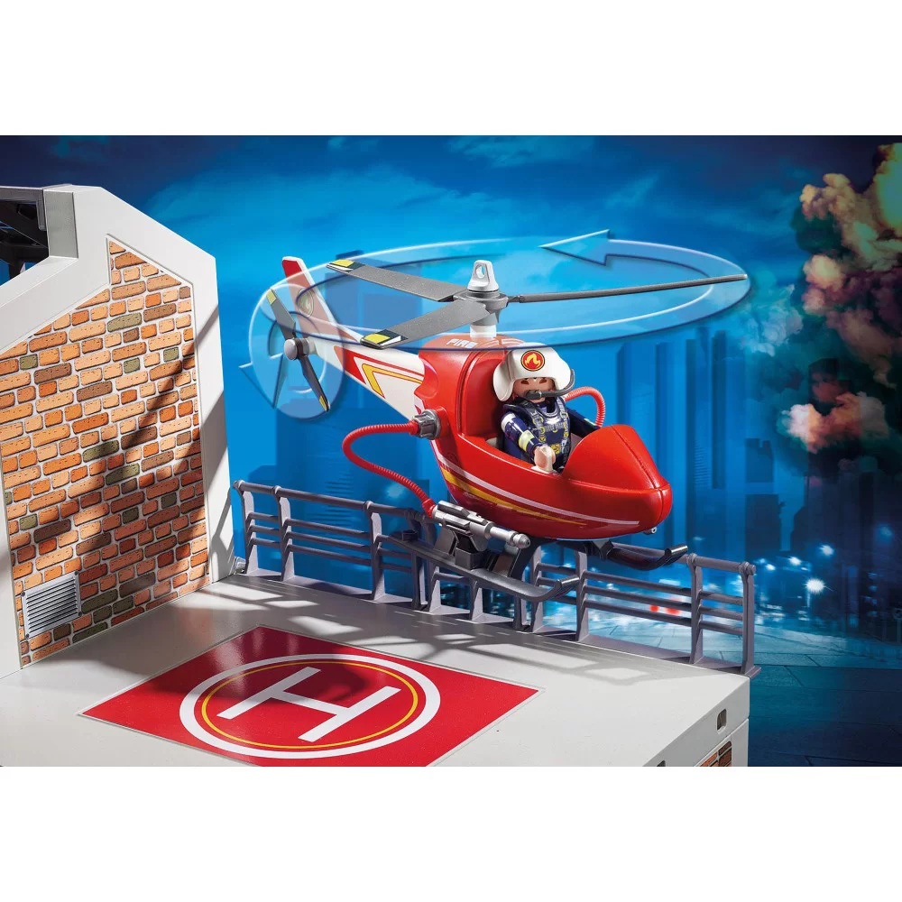 Playmobil City Action 9462 Duża remiza strażacka, zabawki Nino Bochnia, ANRE Bochnia, pomysł na prezent dla 5 latka