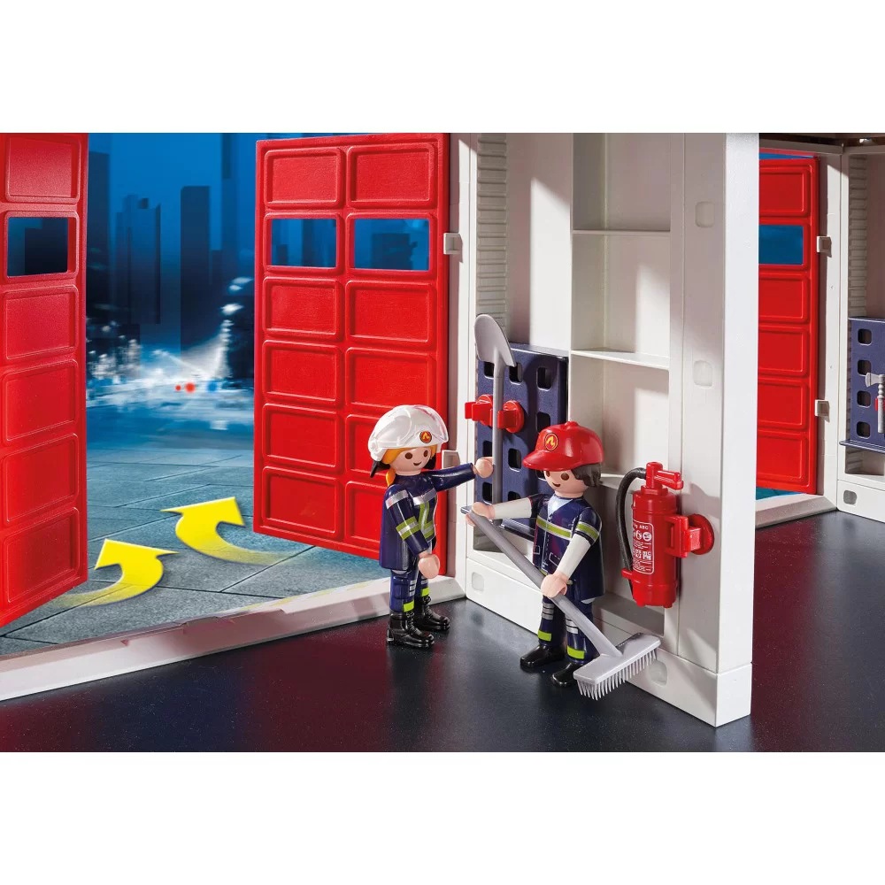 Playmobil City Action 9462 Duża remiza strażacka, zabawki Nino Bochnia, ANRE Bochnia, pomysł na prezent dla 5 latka