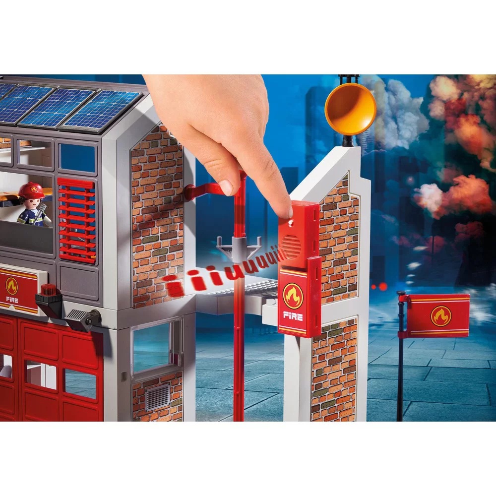 Playmobil City Action 9462 Duża remiza strażacka, zabawki Nino Bochnia, ANRE Bochnia, pomysł na prezent dla 5 latka