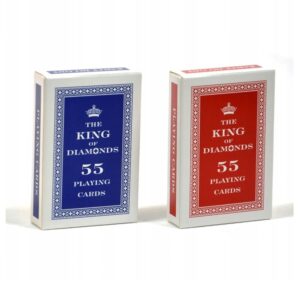 KARTY  DO GRY 55 LISTKÓW KING TREFL