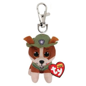 Pluszak brelok ty beanie boos Psi Patrol Tracker, zabawki nino Bochnia, pomysł na prezent dla 4 latka, brelok do kluczy Tracker, maskotka brelok Tracker