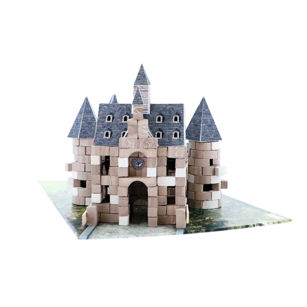 trefl brick trick buduj z cegły harry potter wieża zegarowa 61563, zabawki nino Bochnia, zestawy do budowania z prawdziwej cegły, mały konstruktor, pomysł na prezent dla fana Harrego Pottera