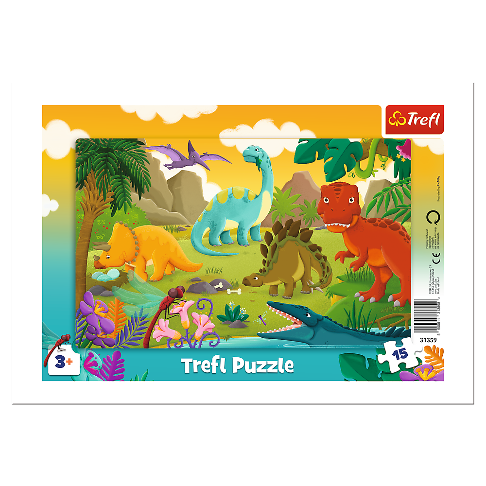 PUZZLE 31359 15 EL DINOZAURY