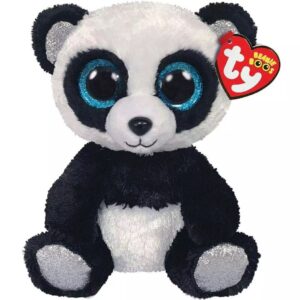 ty beanie boos panda bamboo 15 cm, pluszak panda, pluszak z dużymi oczami panda, maskotka panda