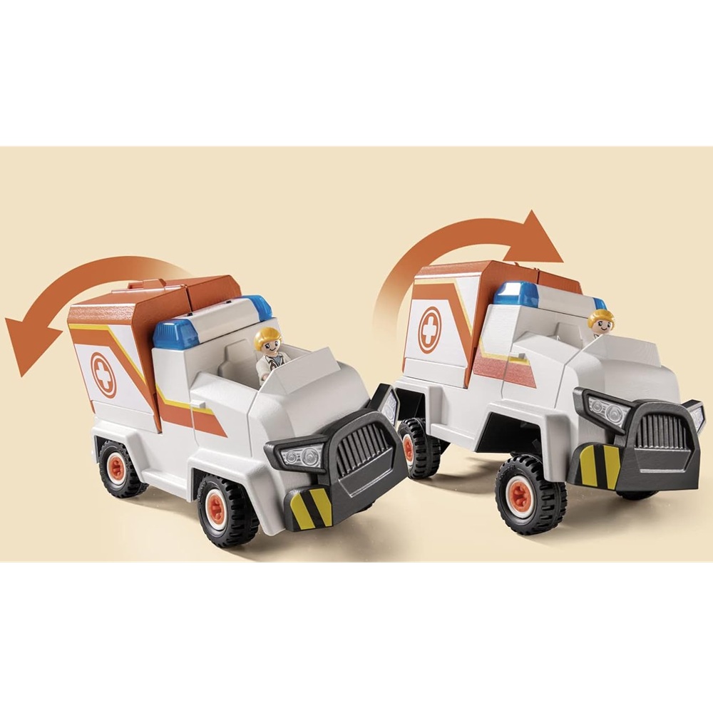 Playmobil Duck on call 70916 Ambulans pogotowia, zabawki nino Bochnia, pomysł na prezent dla 5 latka, ambulans pogotowia,