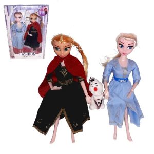 kraina lodu frozen lalka-anna elsa, Zestaw 2 lalek, anna i elsa Kraina lodu lalki olaf
