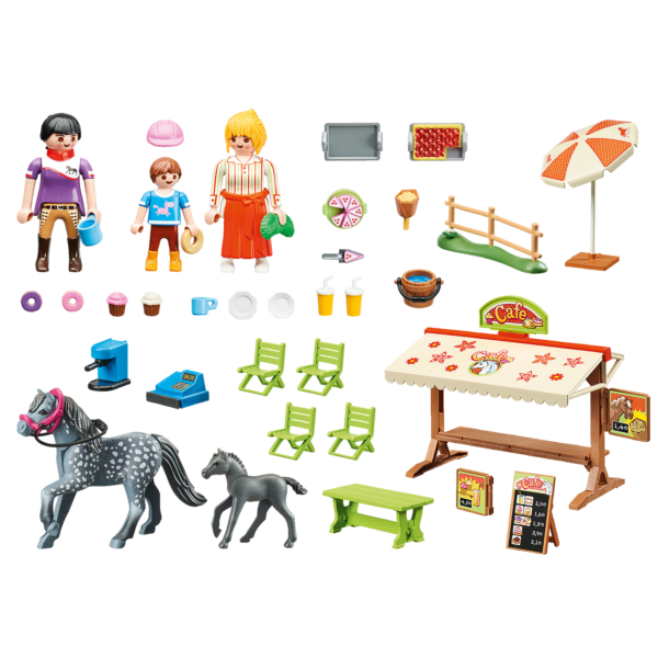 klocki playmobil, prezent dla miłośnika koni, konie, koniki, zabawki