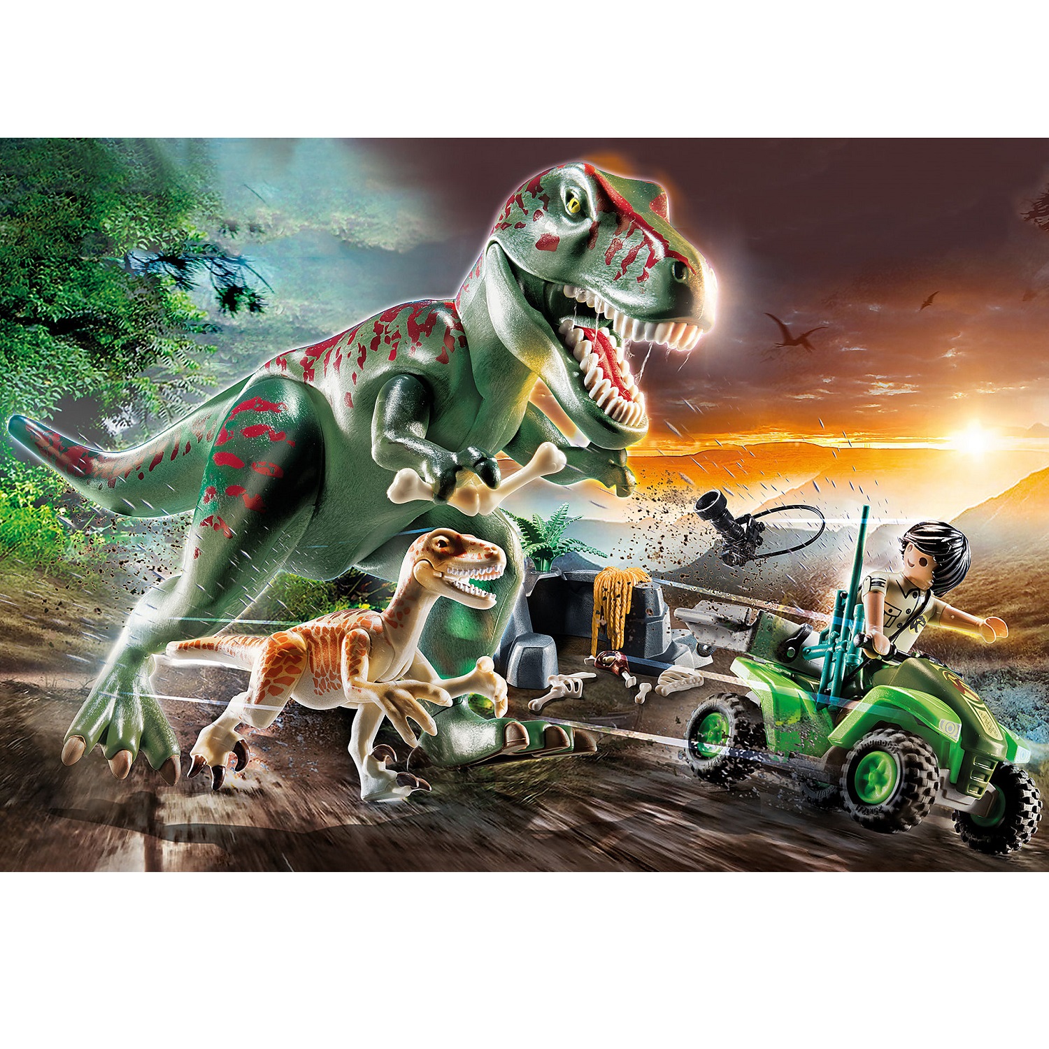 klocki playmobil, zabawki dla chłopca, dinozaury, prezent dla chłopca lubiącego dinozaury