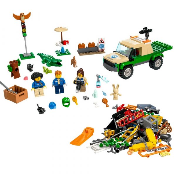 Klocki lego City 60353 Misja ratowania dzikich zwierząt, zabawki nino Bochnia, pomysł na prezent dla 6 latka. lego city 60353