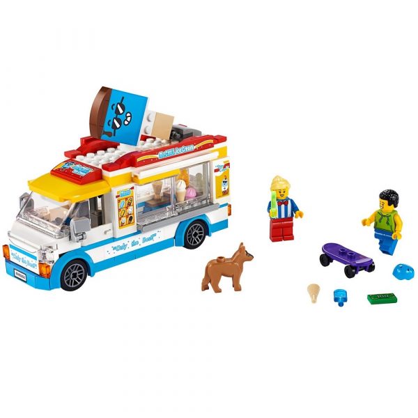 klocki lego City 60253 Furgonetka z lodami, lego city 60253, lego dla chłopca od 5 lat, zabawki Nino Bochnia