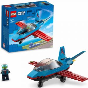klocki lego City 60323 Samolot kaskaderski, lego city, samolot kaskaderski, lego city 60323, pomysł na prezent dla chłopca 5 letniego, zabawki nino Bochnia