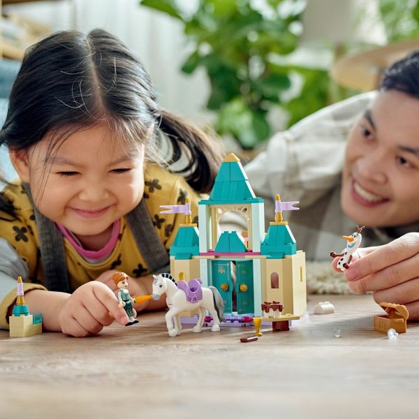 klocki lego Disney princess 43204 Zabawa w zamku z Anną i Olafem, zabawki Nino Bochnia, klocki lego kraina lodu od 4 lat