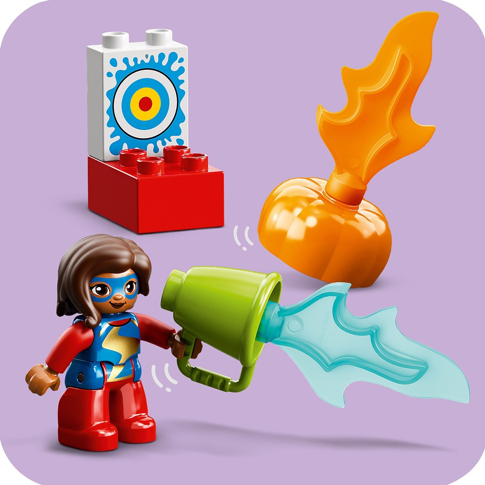 klocki lego Duplo 10963 Spider-Man i przyjaciele w wesołym miasteczku, zabawki Nino Bochnia, pomysł na prezent dla 2 latka, lego duplo spider man, lego 10963,
