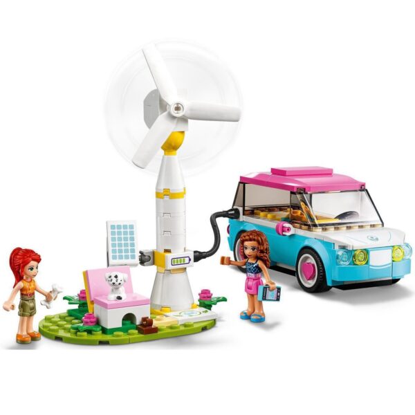 klocki lego Friends 41443 Samochód elektryczny Olivii, klocki lego dla dziewczynki, pomysł na prezent dla dziewczynki 7 letniej, lego 41443, zabawki Nino Bochnia
