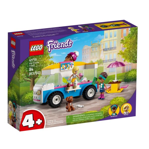 klocki lego friends 41715 furgonetka z lodami,. klocki lego friends, lego 41715, klocki lego dla dziewczynki od 4 lat