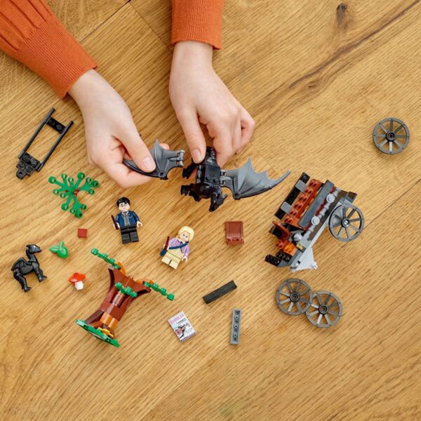 klocki lego harry potter, lego 76400, klocki lego testrale i kareta z hogwartud