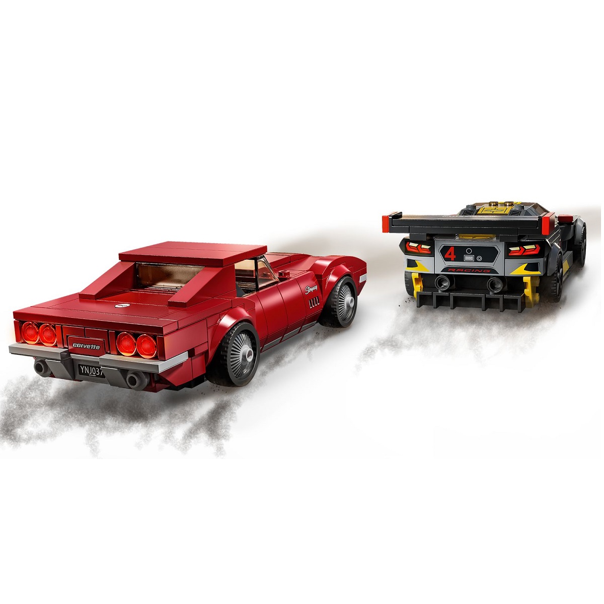klocki lego Speed Champions 76903 Samochód wyścigowy Chevrolet Corvette C8.R i 1968 Chevrolet-Corvette, lego speed champions 76903, klocki z samochodami dla chłopca od 8 lat, lego speed champions zabawki Nino Bochnia
