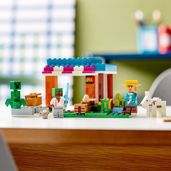 klocki lego, lego minecraft, piekarnia z minecrafta, prezent dla chłopca na urodziny