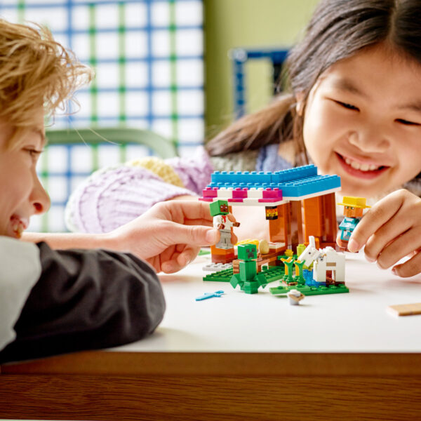 klocki lego, lego minecraft, piekarnia z minecrafta, prezent dla chłopca na urodziny
