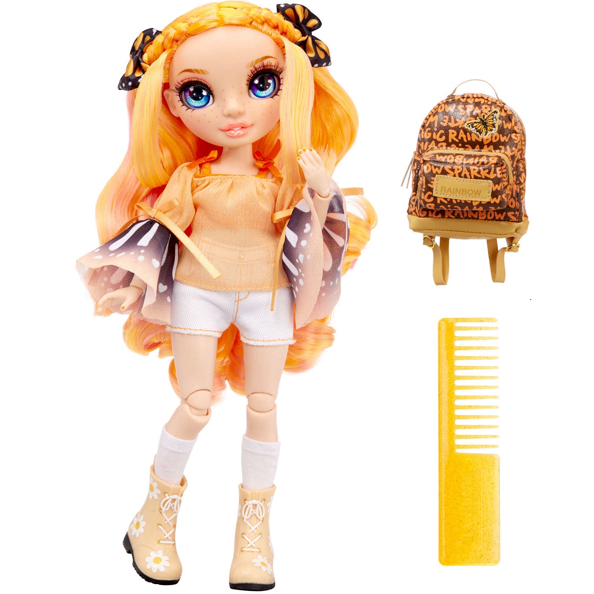 lalka rainbow high, modna lalka, poppy rowan, prezent dla dziewczynki na 8 urodziny,