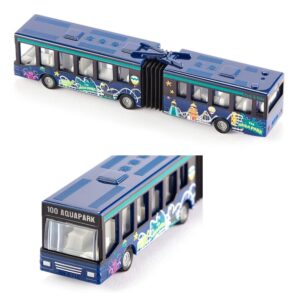 siku 1617 autobus przegubowy, zabawki Nino Bochnia, autobus metalowy, resorak, resorówka, samochodzik do rączki