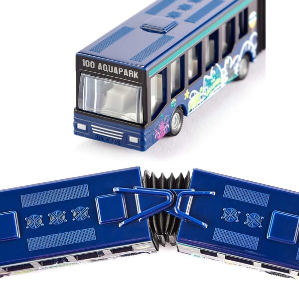 siku 1617 autobus przegubowy, zabawki Nino Bochnia, autobus metalowy, resorak, resorówka, samochodzik do rączki